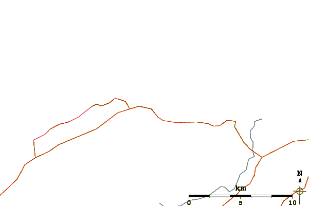 Carreteras y ríos cerca de Cullen
