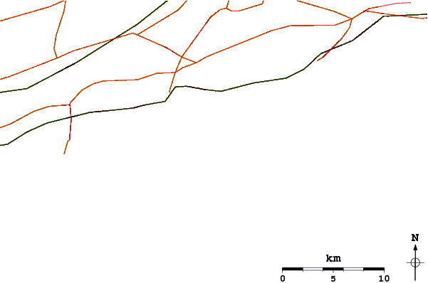 Carreteras y ríos cerca de Cupsogue