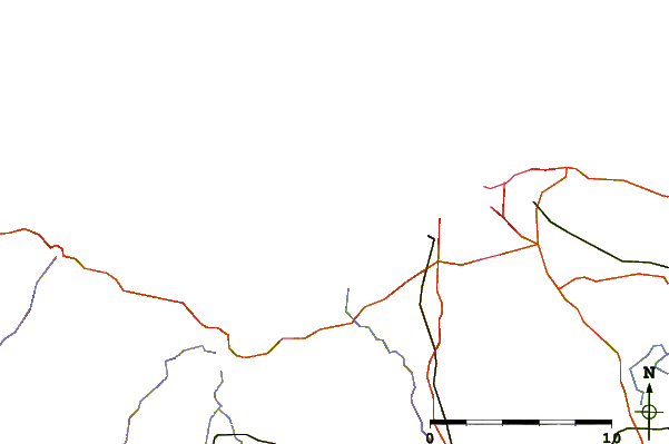 Carreteras y ríos cerca de Dame Jouanne
