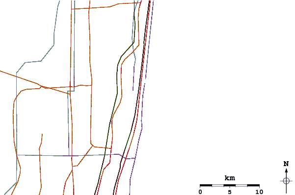Carreteras y ríos cerca de Deerfield Beach Pier