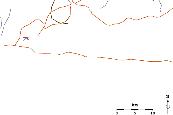 Carreteras y ríos cerca de Destin