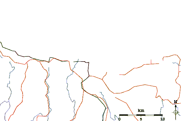 Carreteras y ríos cerca de Devonport Rivermouth