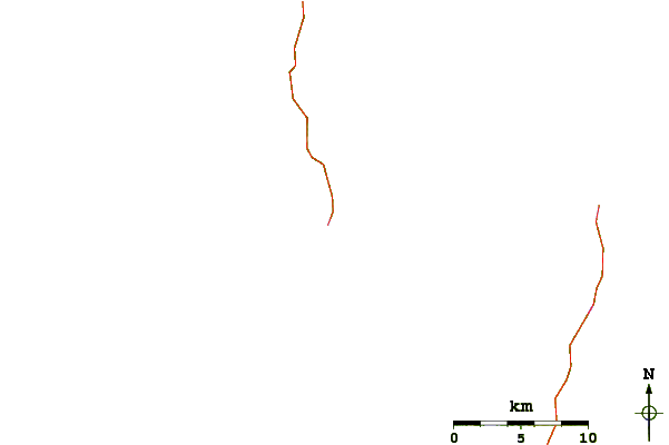 Carreteras y ríos cerca de Dirk Hartog Island