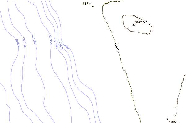 Costa alrededor de Disappearing Sands