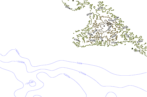 Costa alrededor de Drakes Bay