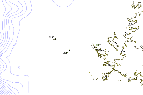 Costa alrededor de El Miramar