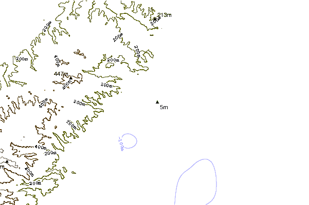 Costa alrededor de Fairhaven
