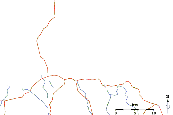 Carreteras y ríos cerca de Fairway Reef