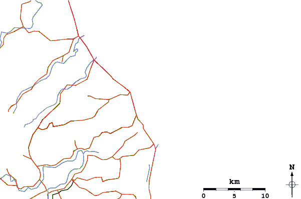 Carreteras y ríos cerca de Fingal Point and Beach