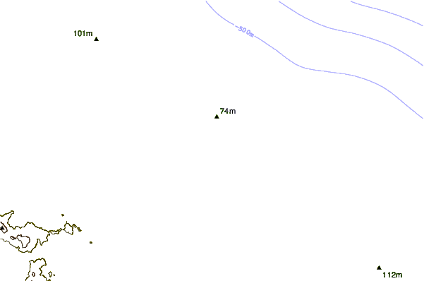 Costa alrededor de First Beach (Wizard Beach)