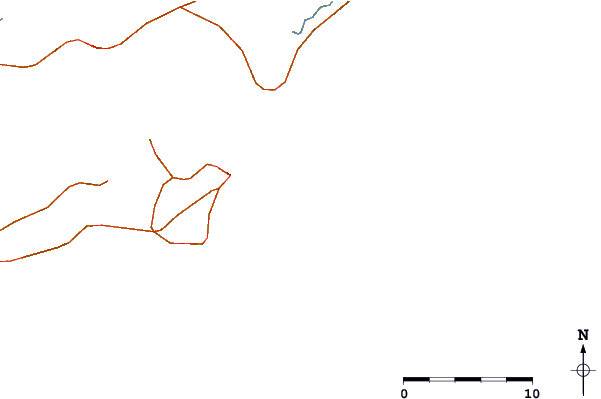 Carreteras y ríos cerca de Fly Roads