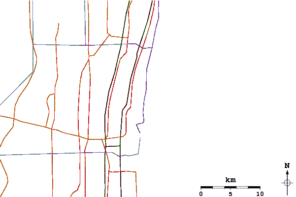 Carreteras y ríos cerca de Fort Lauderdale 14th Street