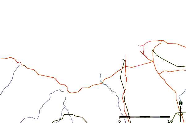Carreteras y ríos cerca de Fremur