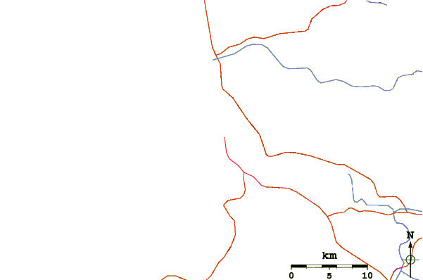 Carreteras y ríos cerca de Frente A Bahia