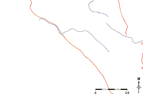 Carreteras y ríos cerca de Fullers