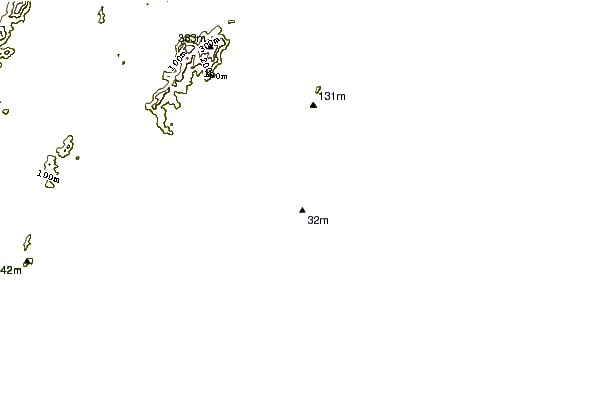 Costa alrededor de Galheta do Norte