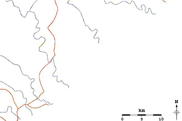 Carreteras y ríos cerca de Glen Eden