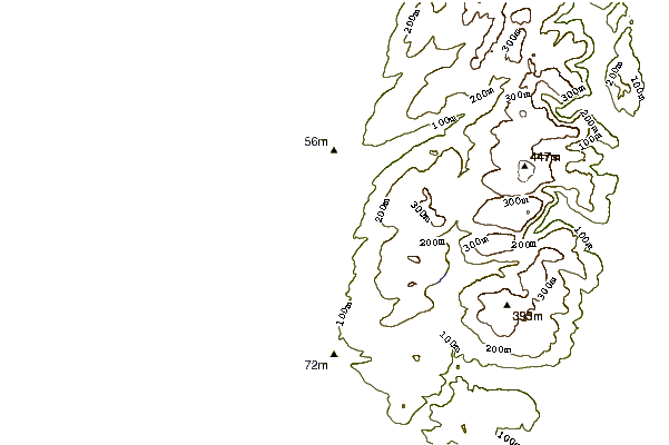 Costa alrededor de Graveyards