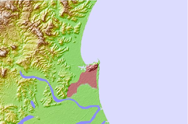 Surf spots cercanos a Napier - Hardings Road
