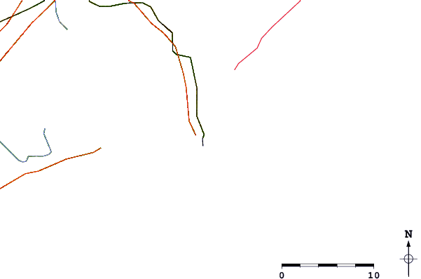 Carreteras y ríos cerca de Himalaya