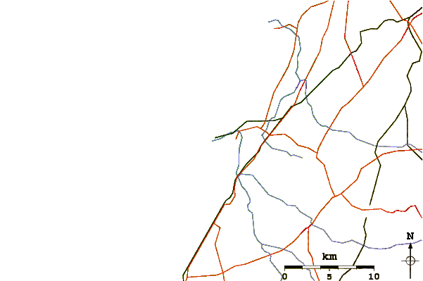 Carreteras y ríos cerca de Hof gil (Ashdod) or Hof Hadromi