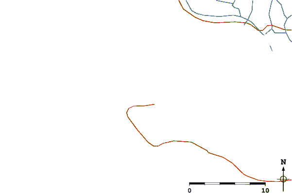 Carreteras y ríos cerca de Ile de Re - Le lizay