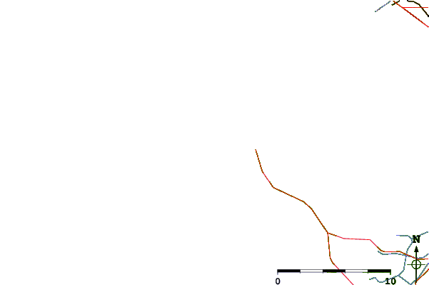 Carreteras y ríos cerca de Ile de Noirmoutier