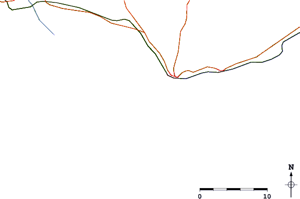 Carreteras y ríos cerca de Ilha de Faro