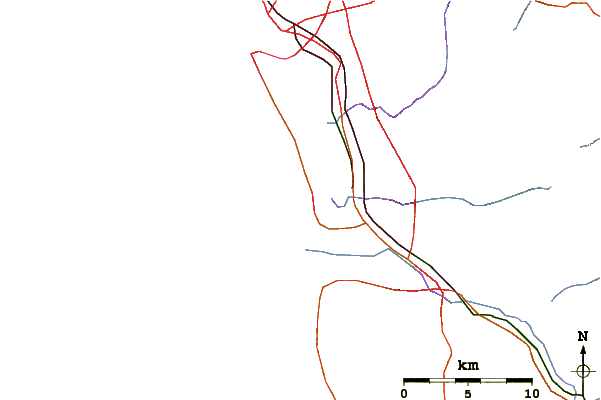 Carreteras y ríos cerca de Imperial Beach