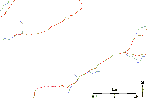 Carreteras y ríos cerca de Inch Strand