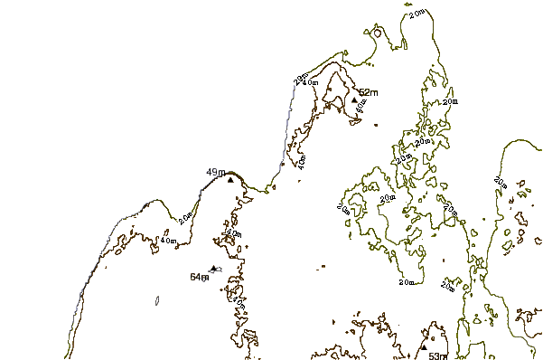 Costa alrededor de Ireviken