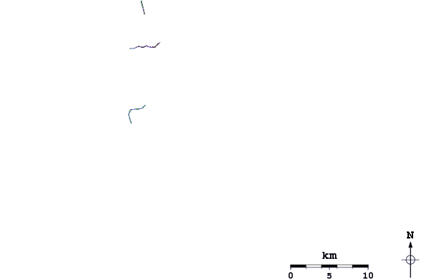 Carreteras y ríos cerca de Jarawa Point (Totems Reef)