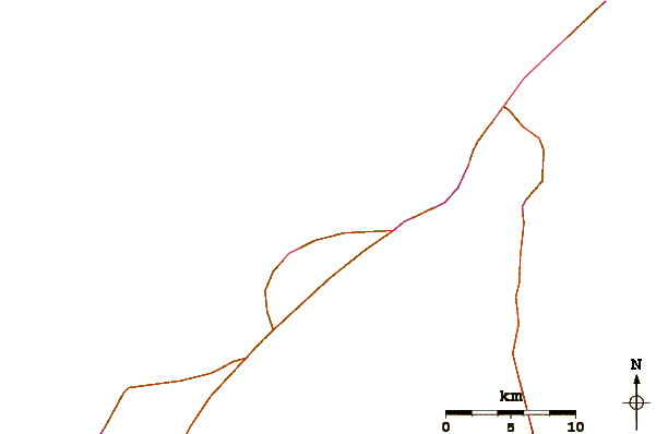 Carreteras y ríos cerca de Jebal Ali Lefts