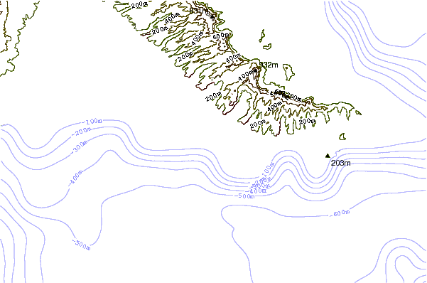 Costa alrededor de Kaisers