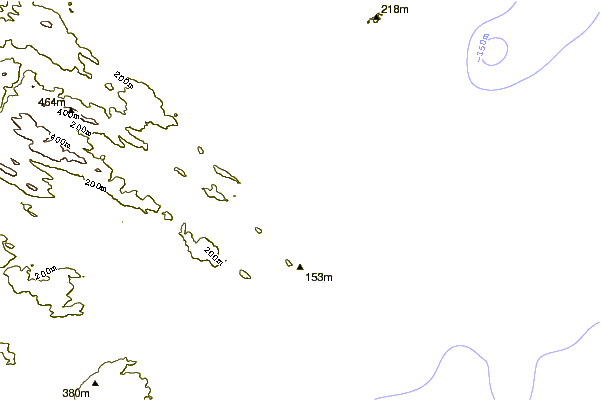 Costa alrededor de Kaka Point