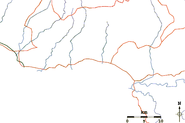 Carreteras y ríos cerca de Karang Haji - OceanQueen Hotel
