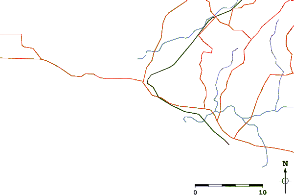 Carreteras y ríos cerca de Kilcunda