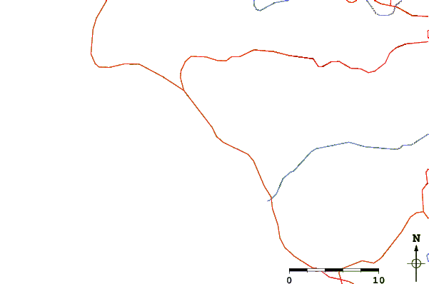 Carreteras y ríos cerca de Killer Point