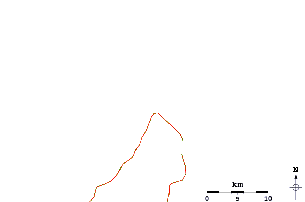Carreteras y ríos cerca de Ko-Chan (Hedo Point)
