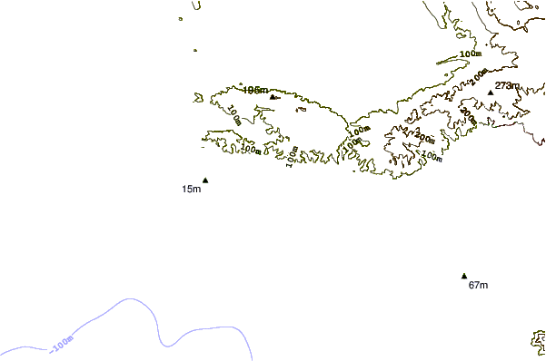 Costa alrededor de L'Hermitage