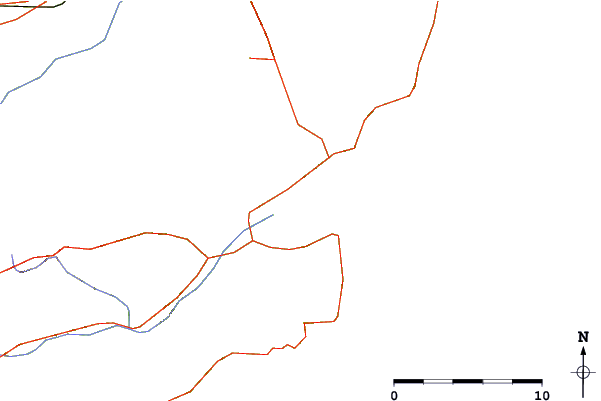 Carreteras y ríos cerca de Beauvallon - La Cigale