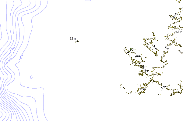 Costa alrededor de La FAE