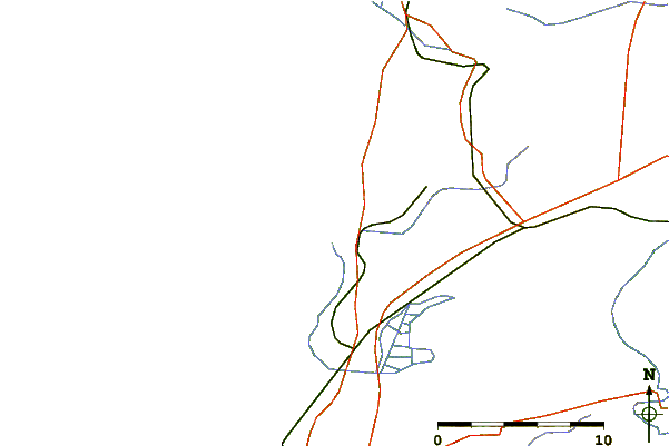 Carreteras y ríos cerca de Hossegor - La Nord