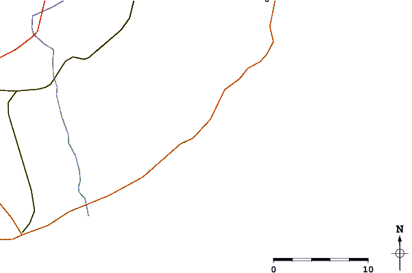 Carreteras y ríos cerca de La Paloma (Mar del Plata)