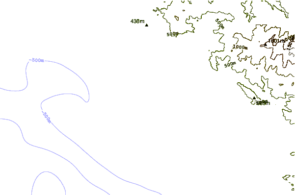 Costa alrededor de La Saladita