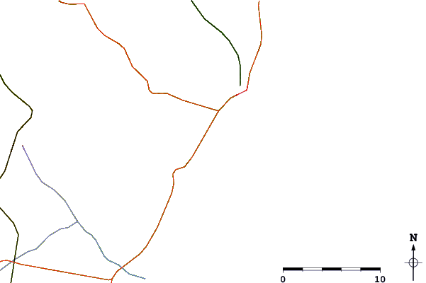 Carreteras y ríos cerca de La Zenia