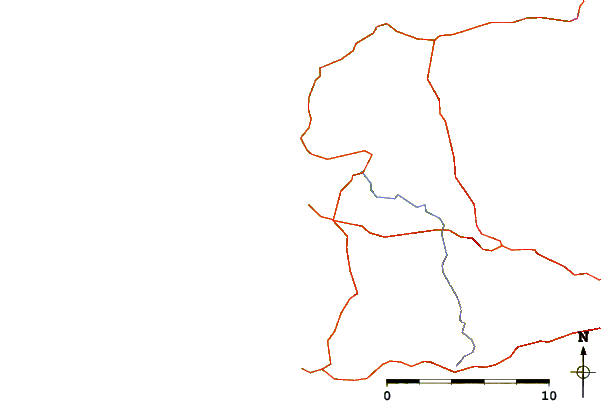 Carreteras y ríos cerca de Lampaul Plouarzel