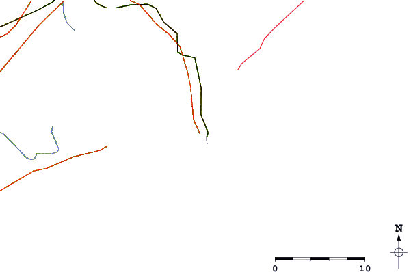 Carreteras y ríos cerca de Las Botes