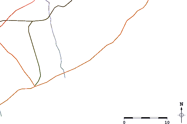 Carreteras y ríos cerca de Las Cuevas