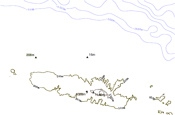 Costa alrededor de Laulii